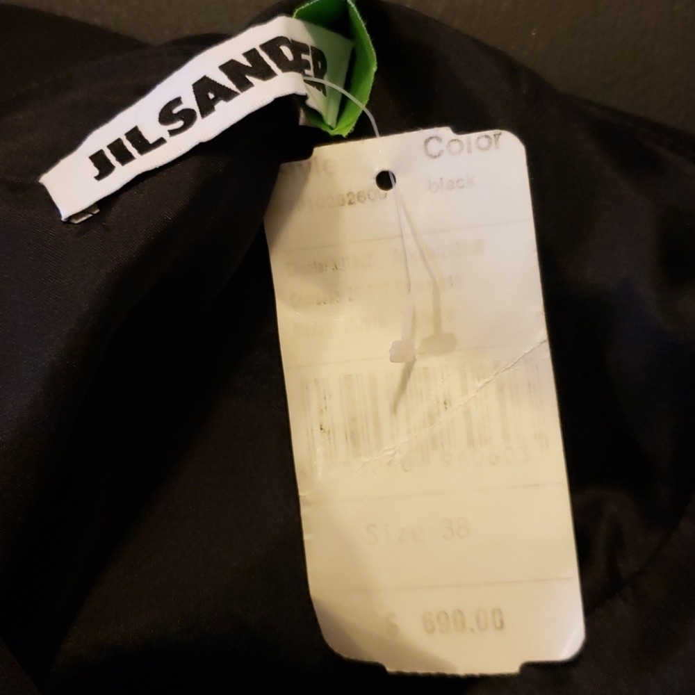 Jil sander black mini skirt size 38 - Picture 4 of 8